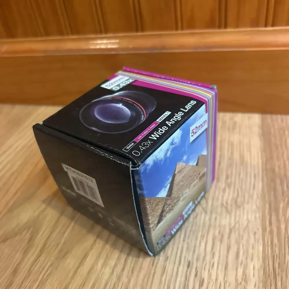 Vivitar Professional Wide Angle 52mm Autofocus Lens with Macro Series 1 New